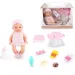 Little Darling bábika so zvukom a 8ks doplnkov 30cm