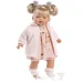 Llorens: Aitana plačúca bábika s cumlíkom, ružovým svetríkom 33cm