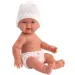 Llorens: Bebita 26 cm bábika dievčatko s postieľkou