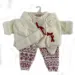 Llorens: Set oblečenia s nohavicami s medvedím a psím vzorom pre 43 cm bábiky