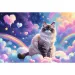 Mačička v ríši oblakov 160-dielne puzzle - Trefl