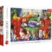 Mačičky na gauči 1500 dielne puzzle - Trefl