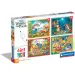 Macko Pú 4v1 puzzle - Clementoni