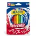 Magic Erasable 10 dielny set farebných fixiek - Carioca
