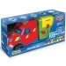 Magic Truck: Smetiarske auto s fluorescenčnými lampami 60cm - Wader