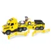 Magic Truck Technic: Kamión s cestným valcom a svetlom 80cm - Wader