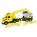 Magic Truck Technic: Kamión s kontajnermi a svetlom 80 cm - Wader obrázok 2