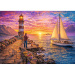 Maják pri západe slnka 500-dielne puzzle - Trefl