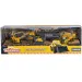 Majorette - Volvo Edition stavebné pracovné stroje 4 dielny set - Simba Toys