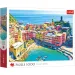 Malebné mesto Vernazza, Ligúria, Taliansko 1000-dielny puzzle - Trefl
