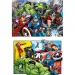 Marvel Avengers Supercolor 2v1 puzzle 2x60ks - Clementoni