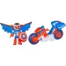 Marvel Iron Man a jeho úžasní priatelia - Captain America a Super Bike vozidlo - Hasbro obrázok 2