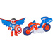 Marvel Iron Man a úžasní priatelia – Kapitán Amerika a vozidlo Super Bike – Hasbro