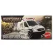 Matchbox A Film: 2024 Mercedes-Benz Sprinter Ambulance papierová krabička autíčko 1/64 – Mattel