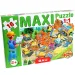 Maxi puzzle Na stavenisku - D-Toys