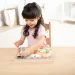 Melissa&Doug Push to Pop Puzzle – Šťastné sliepky drevený rozvojový puzzle - Spin Master obrázok 4