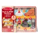 Melissa&Doug Push to Pop Puzzle – Šťastné sliepky drevený rozvojový puzzle - Spin Master obrázok 1