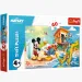 Mickey a jeho priatelia na pláži 60 dielne puzzle - Trefl