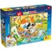 Mickey Mouse 2 v 1 60-dielne maxi puzzle a maľovanka 70x50 cm - Lisciani