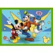 Mickey Mouse a priatelia 4v1 puzzle - Trefl