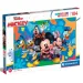 Mickey Mouse a priatelia Supercolor 104-dielne puzzle - Clementoni