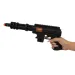 Military Guns: Čierna zbraň s funkciou imitácie výstrelu 35cm