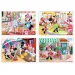 Minnie Mouse a priatelia 12, 15, 20, 24 dielne puzzle 4v1 - Trefl