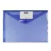 Modrý priehľadný obal na dokumenty A/4