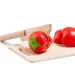 Molto: Drevený ovocný set s podnosom 9ks