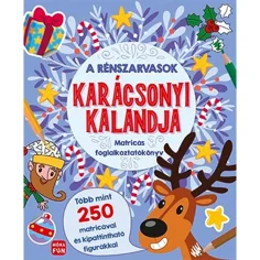 Móra: Vianočné dobrodružstvo sobov - Samolepková pracovná kniha