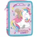 Must: Unikorníkový vzor poschodový plnený peračník 15x21cm obrázok 1