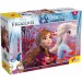 Ľadové kráľovstvo 2 2v1 35-dielne maxi puzzle a omaľovánka 70x50 cm - Lisciani