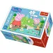 Najkrajšie dni Peppa Pig 54 ks-ové mini puzzle 4 rôzne varianty - Trefl