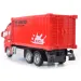 Nákladné auto s kontajnerom a so svetlom 1/38