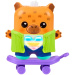 Nano-mals: Gabbybara interaktív elektronická figúrka kapybary – Hasbro