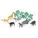 Natur World sada divých zvierat s doplnkami - Simba Toys 