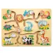 Neuveriteľné zvieratá drevené puzzle