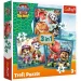 Paw Patrol Ostrov dinosaurov - 3 v 1 20, 36, 50 kusové puzzle - Trefl obrázok 1
