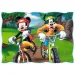 Pekný deň s Mickey Mouse 4v1 puzzle - Trefl