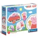 Peppa Pig 4v1 puzzle 3-6-9-12 ks puzzle - Clementoni