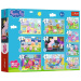 Peppa prasiatko 10 v 1 puzzle set - Trefl