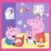 Peppa prasiatko - 3 v 1 20, 36, 50 ks puzzle - Trefl obrázok 3