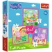 Peppa prasiatko - 3 v 1 20, 36, 50 ks puzzle - Trefl obrázok 1