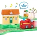 Peppa prasiatko Whizz-Around Zajko Rebeka červený vlak hračková súprava obrázok 3