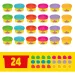 Play-Doh: Balíček na párty 24ks s plastelínou a doplnkami - Hasbro obrázok 4