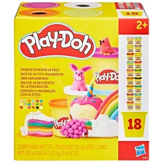 Play-Doh: Súprava modelovacej hmoty v téglikoch, 18 ks, 1530 g - Hasbro obrázok 1
