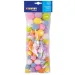 PlayBox: 100ks farebný kreatívny PomPom set mix