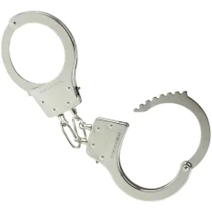Policajný kovový hrací putá obrázok 2
