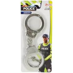 Policajný kovový hrací putá obrázok 1