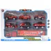 Power Driving: 7-dielny set hasičských autíčok